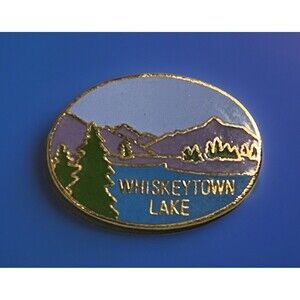 Whiskey Town Lake California Scenic Travel Souvenir Pin